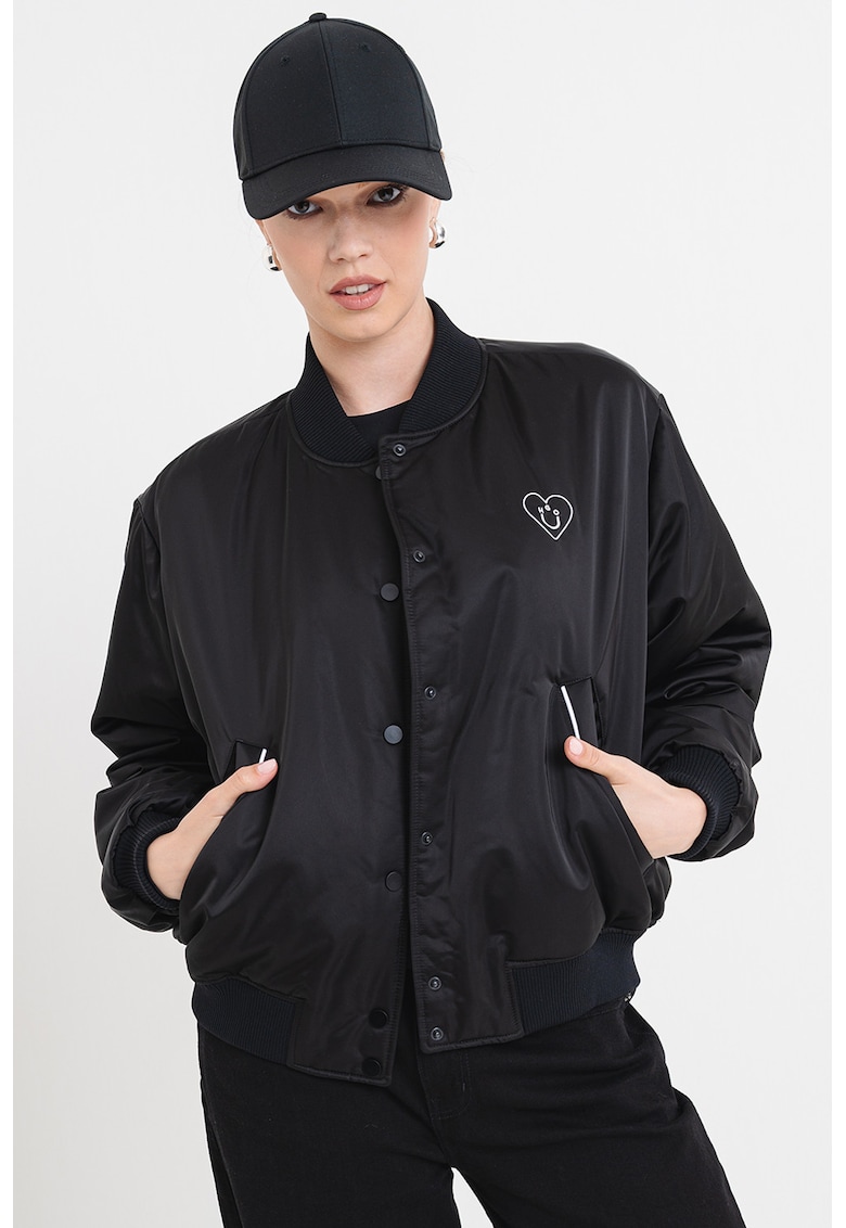 Jacheta bomber cu capse