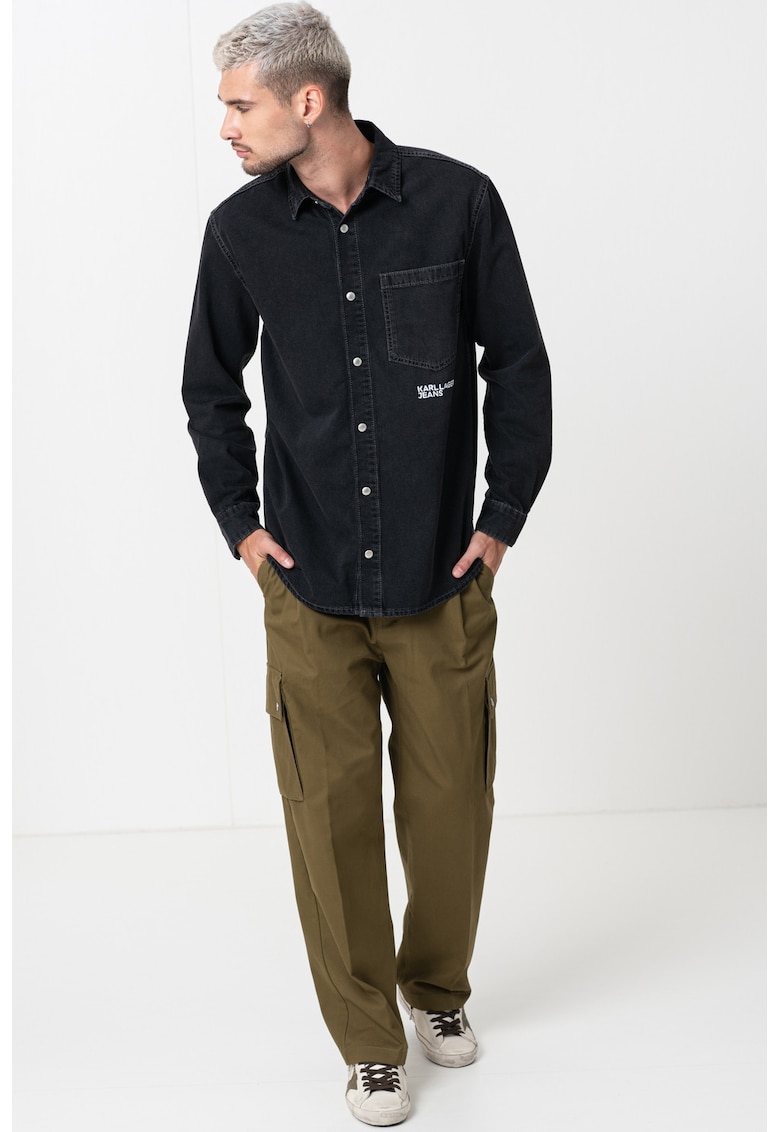 Pantaloni cargo din bumbac Graysen - Kaki