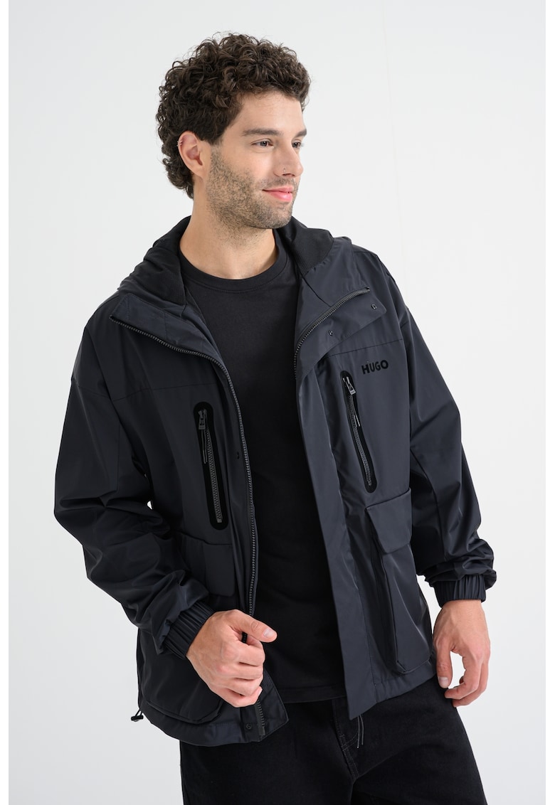 Jacheta cu fermoar si buzunare