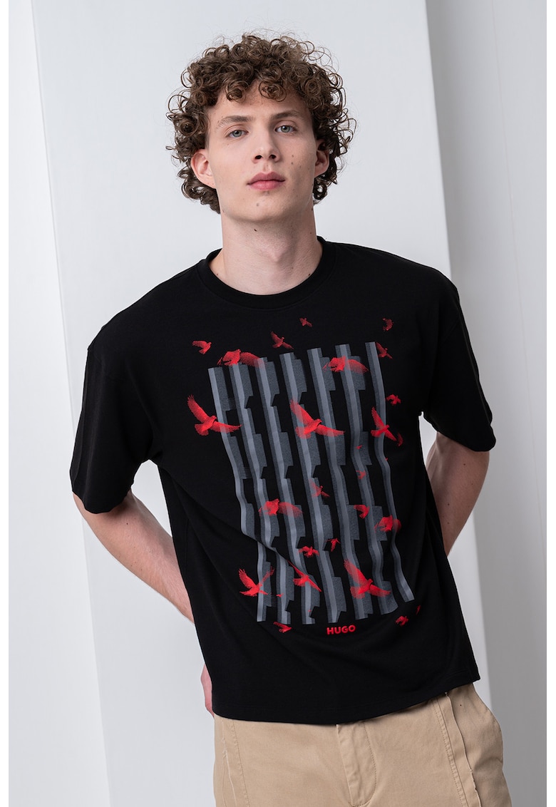 Tricou de bumbac cu imprimeu