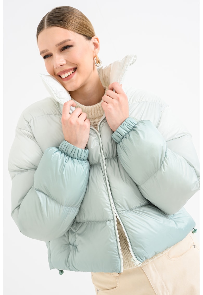 Geaca cu vatelina si model tie-dye Flamini