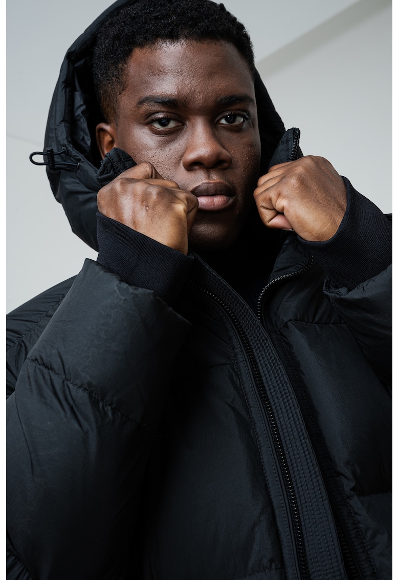 Geaca supradimensionata cu gluga Orbok