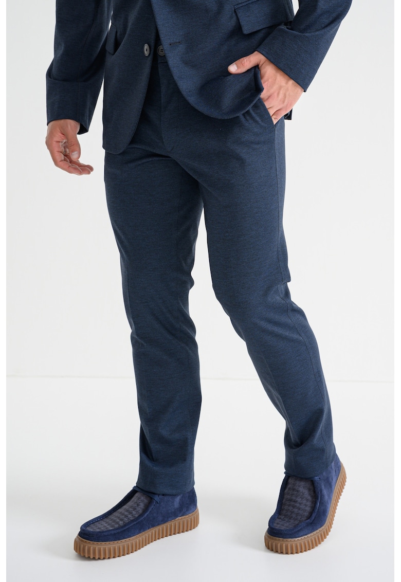 Pantaloni uni regular fit