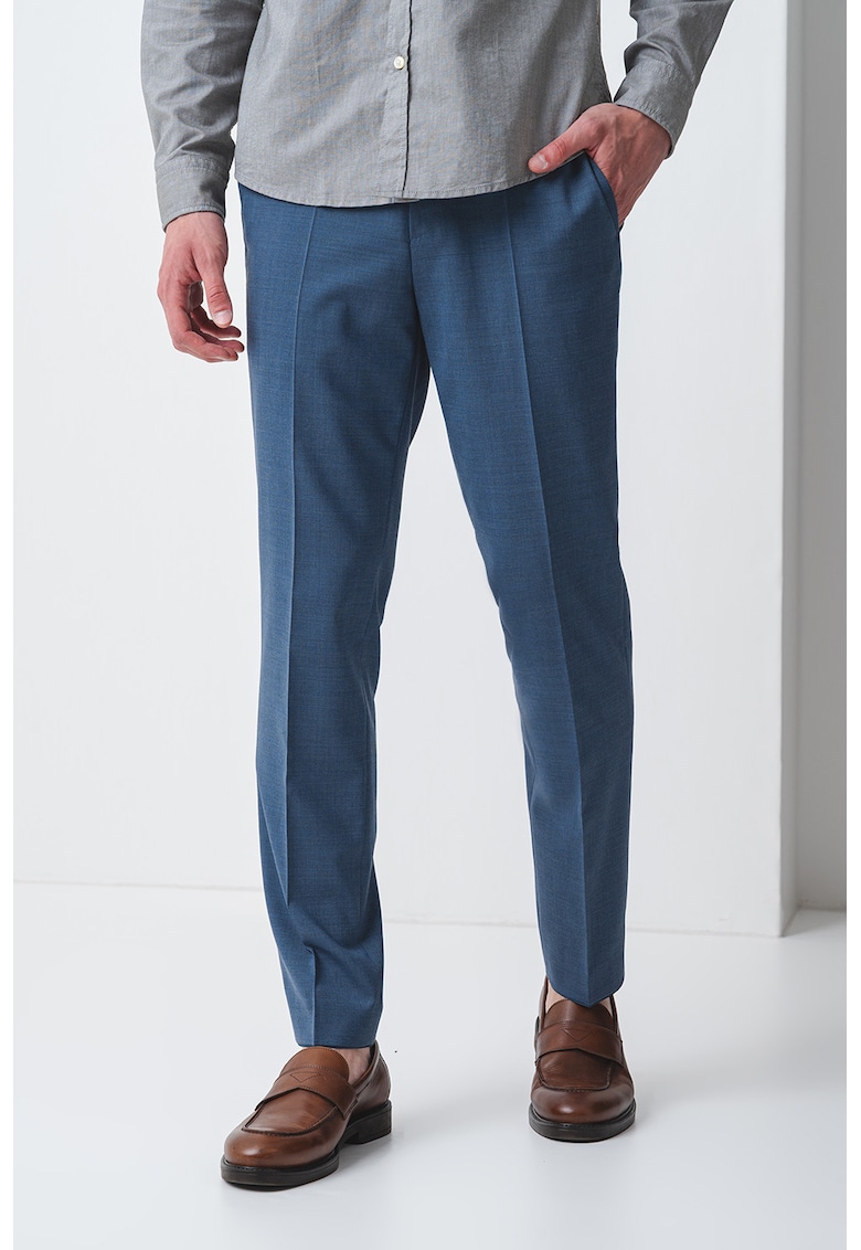 Pantaloni eleganti din amestec de lana