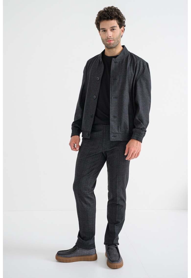 Jacheta uni cu buzunare laterale