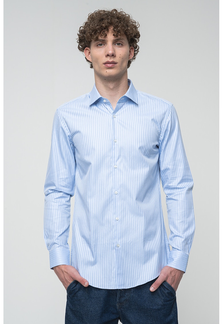 Camasa regular-fit cu dungi