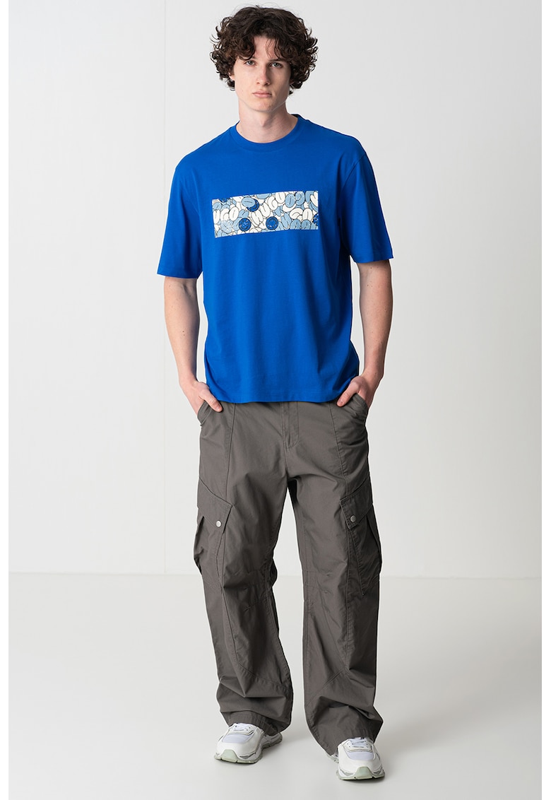 Tricou din bumbac cu imprimeu logo