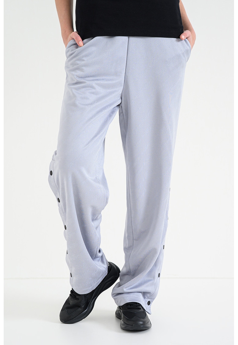 Pantaloni de trening ampli cu slituri cu capse pe glezna Nicole