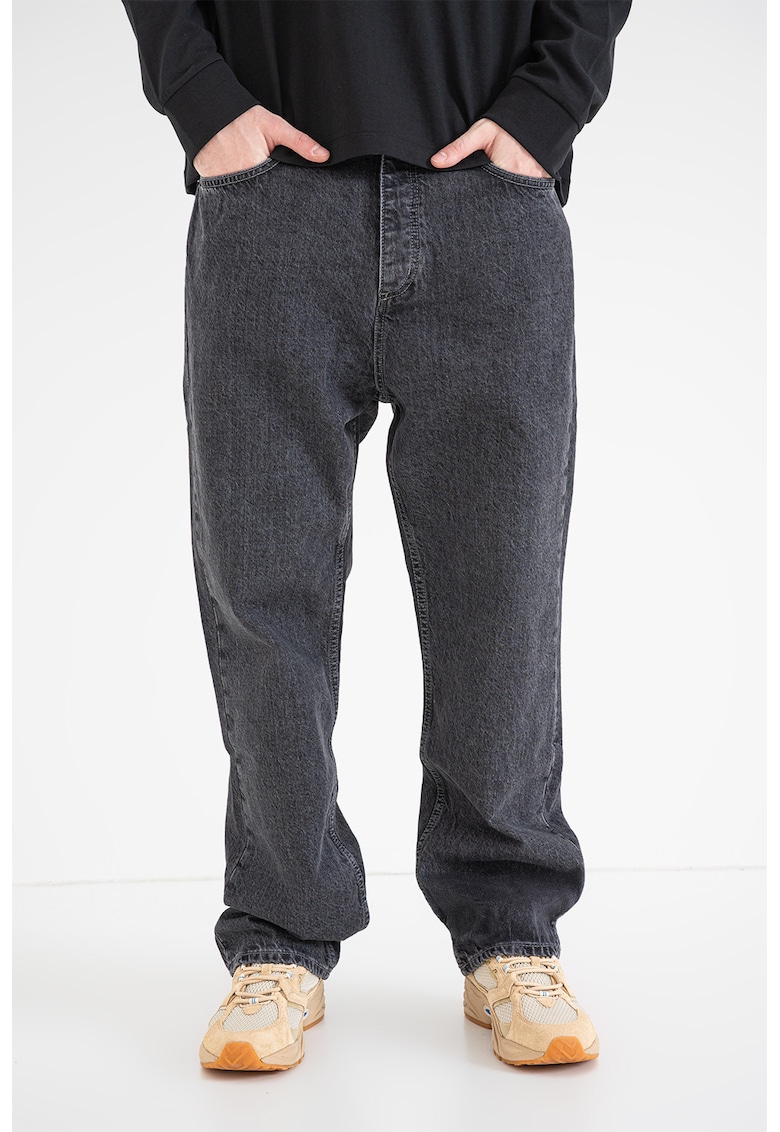Blugi lejeri cu talie medie Nate