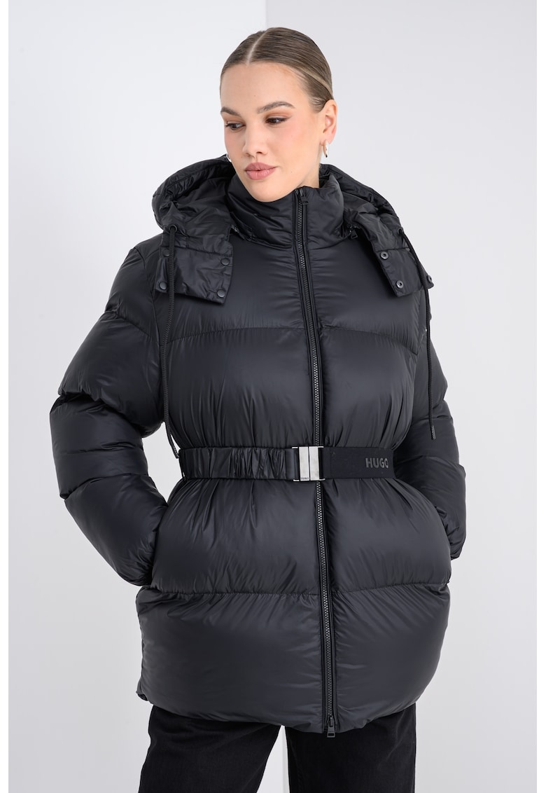 Jacheta cu vatelina - gluga detasabila si finisaj rezistent la apa