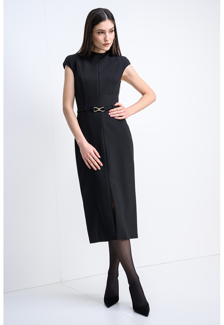 Rochie midi Katunia - Negru