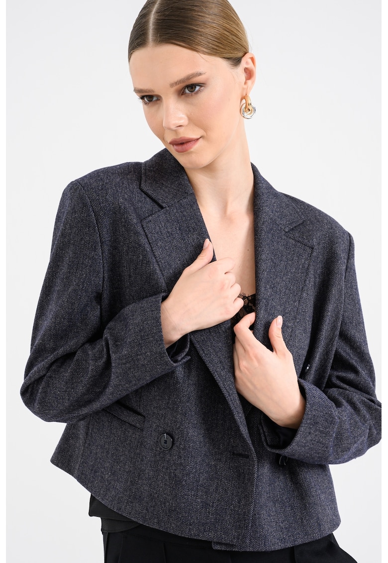 Sacou lejer din amestec de lana