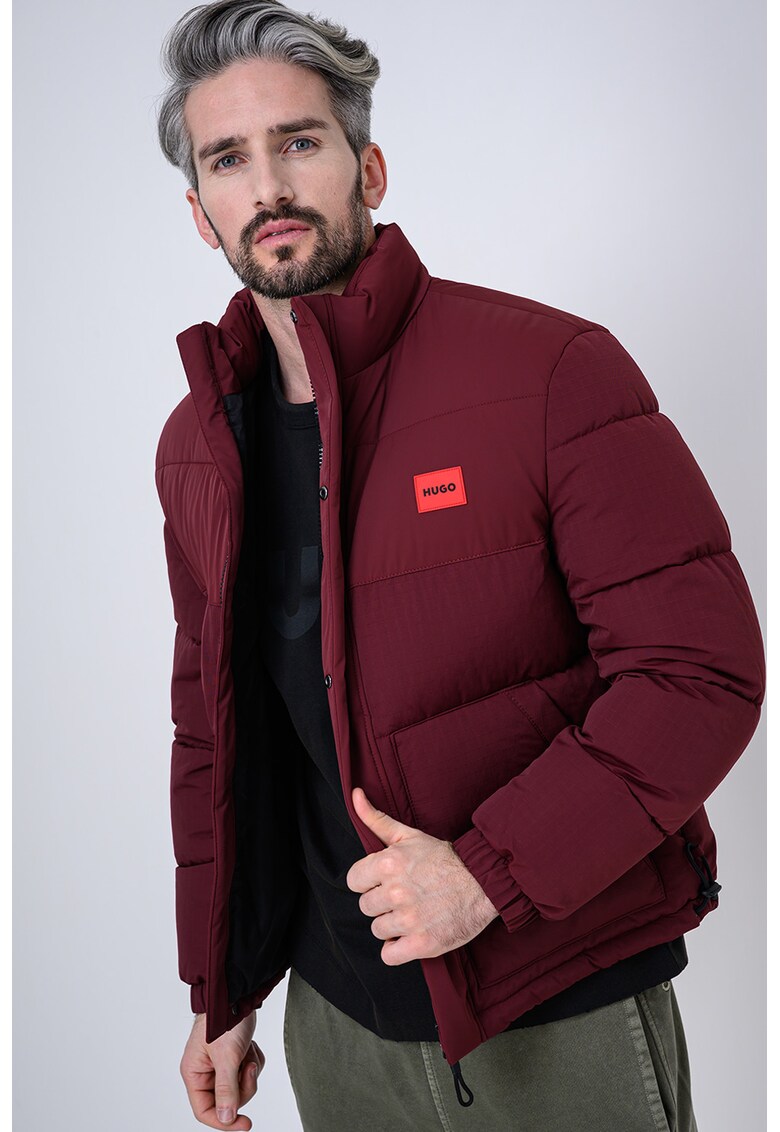 Jacheta cu vatelina - finisaj rezistent la apa si aplicatie logo