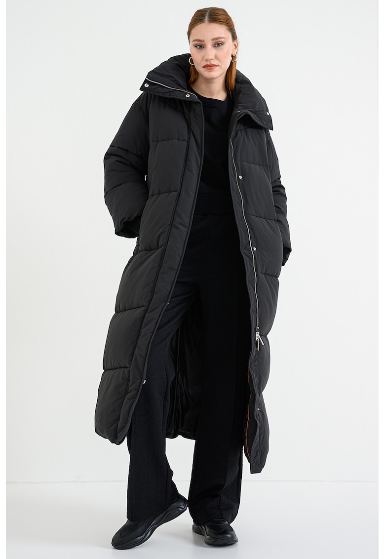 Geaca lunga cu gluga Pyrani