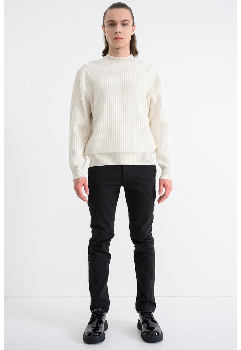 Pulover din amestec de lana cu striatii Koltorp