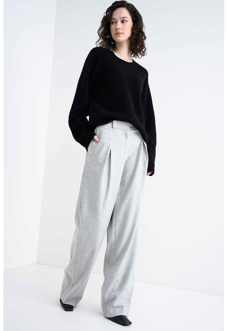 Pulover lejer din amestec de lana si lana alpaca Fenne