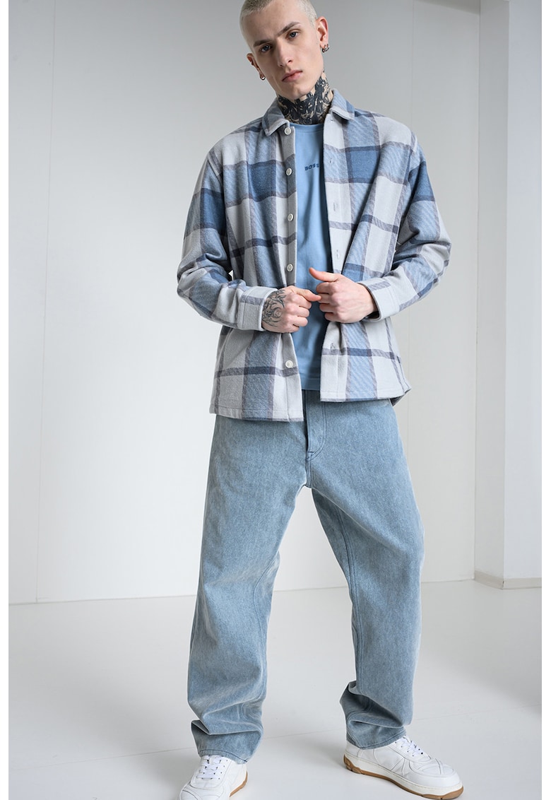 Jacheta-camasa cu model in carouri Locky