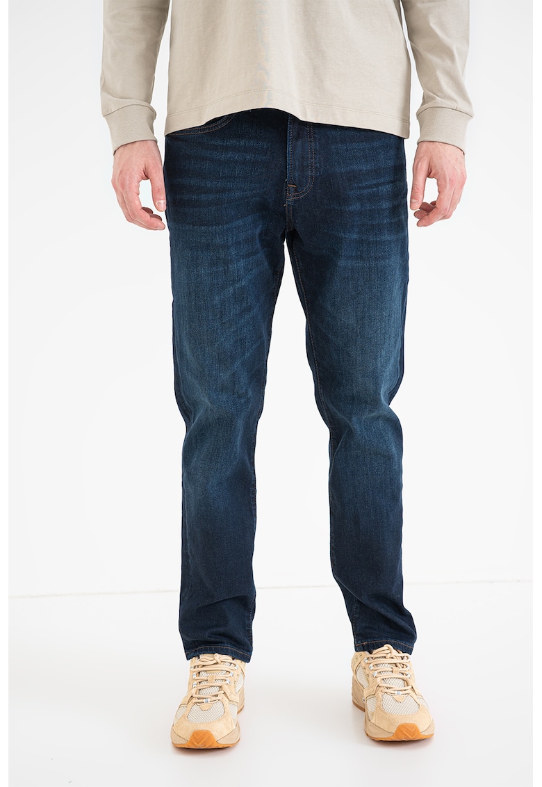 Blugi conici cu buzunare Onyx - Albastru ultramarin