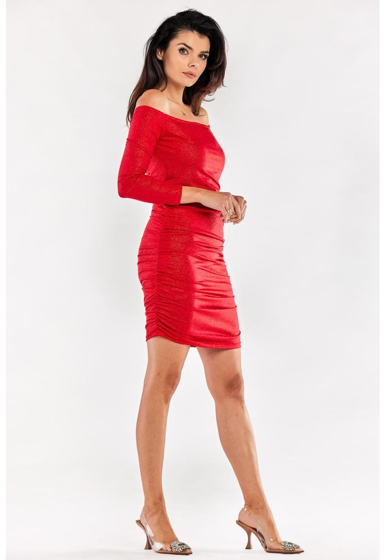 Scurta Rochie Maneca lunga A550