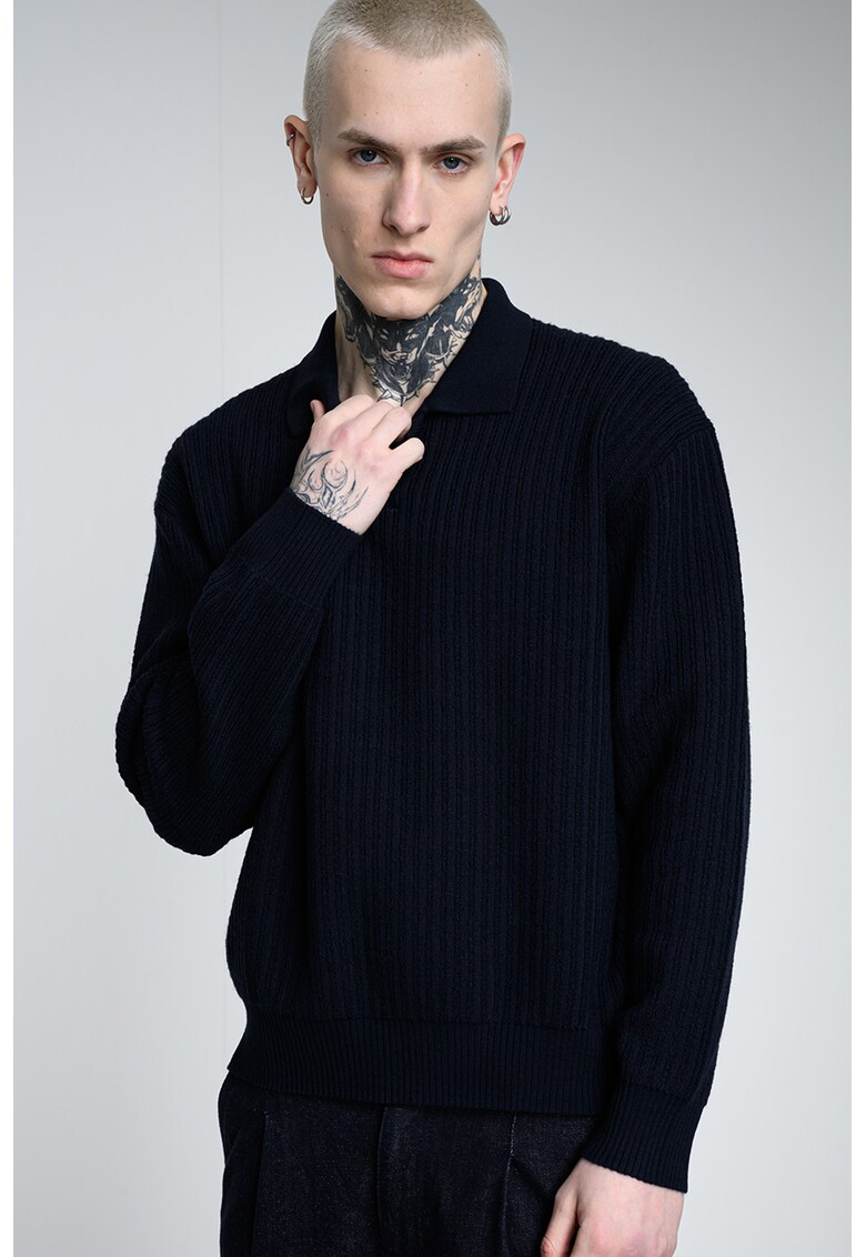 Pulover din amestec de lana virgina Kotorpolo