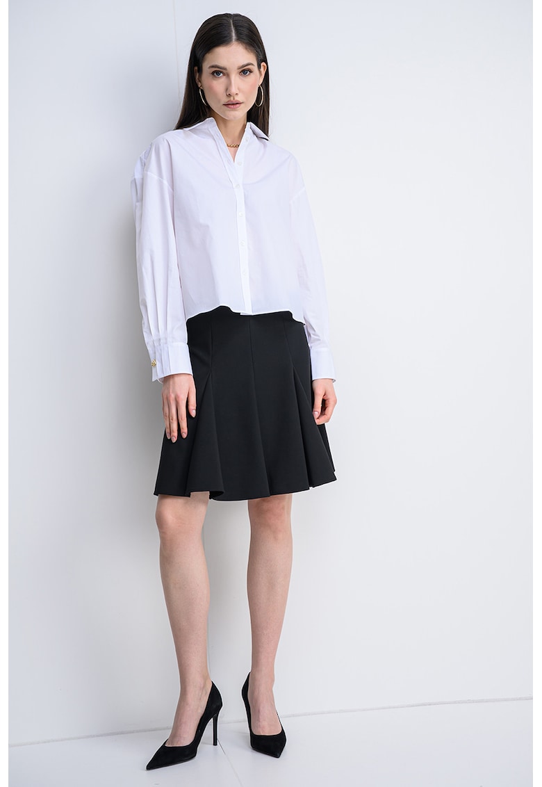 Camasa din bumbac cu guler clasic Elma - Alb optic