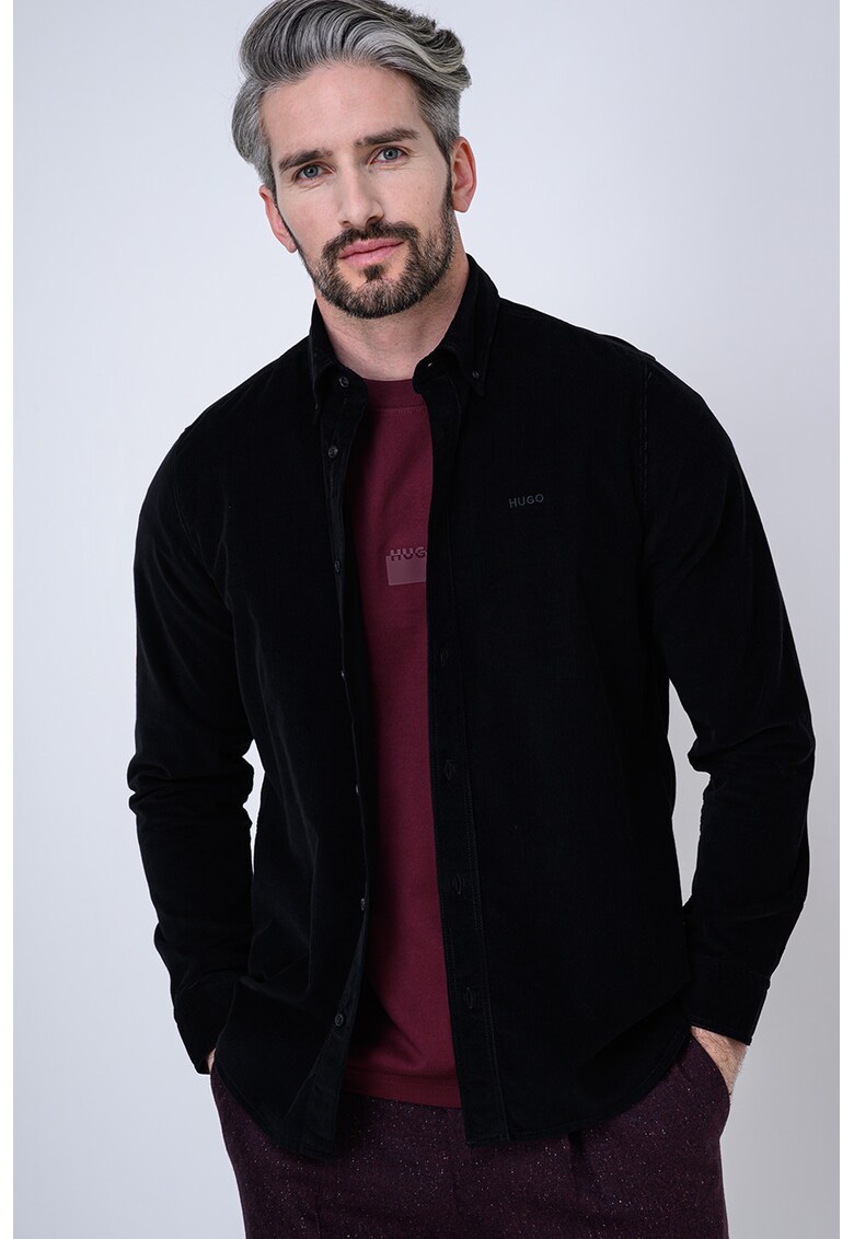 Camasa relaxed fit din reiat Epazo