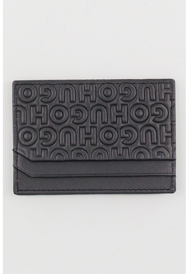 Portcart de piele cu monograma