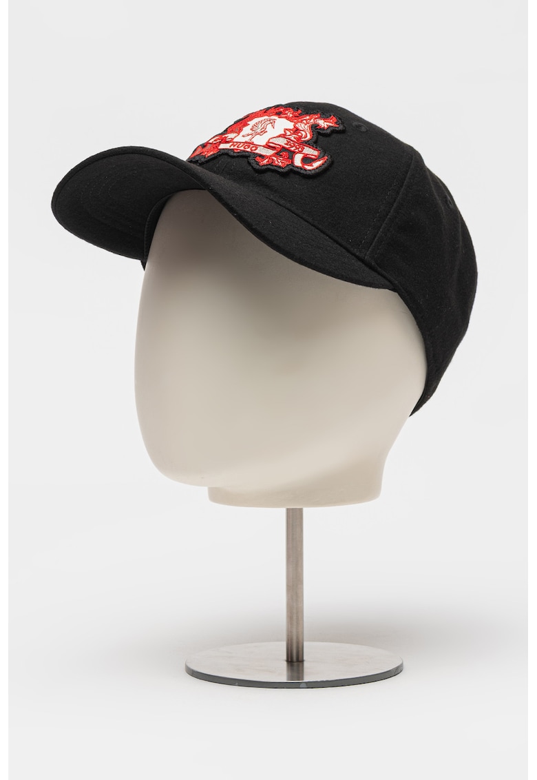 Sapca baseball in carouri cu logo brodat