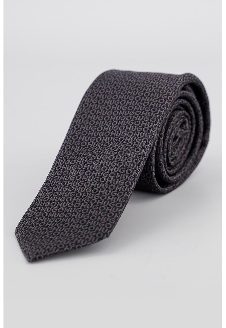 Cravata de matase cu model logo