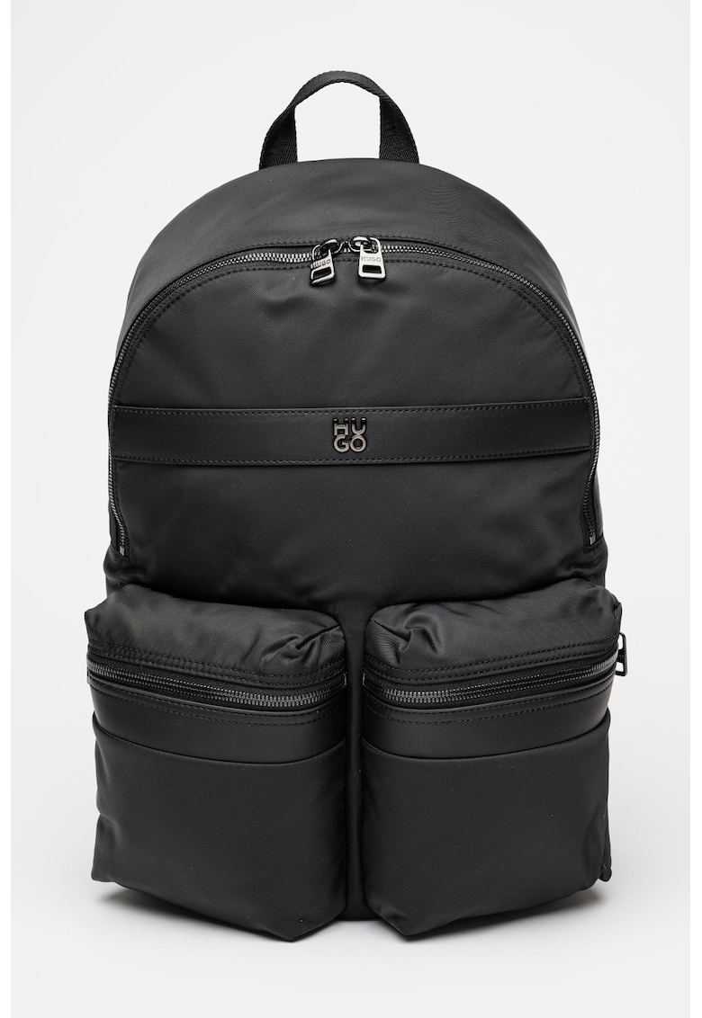 Rucsac cu buzunare cu fermoar Quantic - Negru