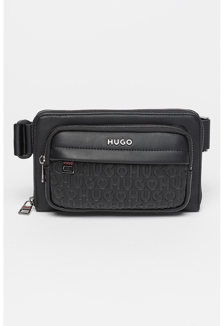 Geanta crossbody cu model si bareta ajustabila Geanta crossbody cu model si bareta ajustabila