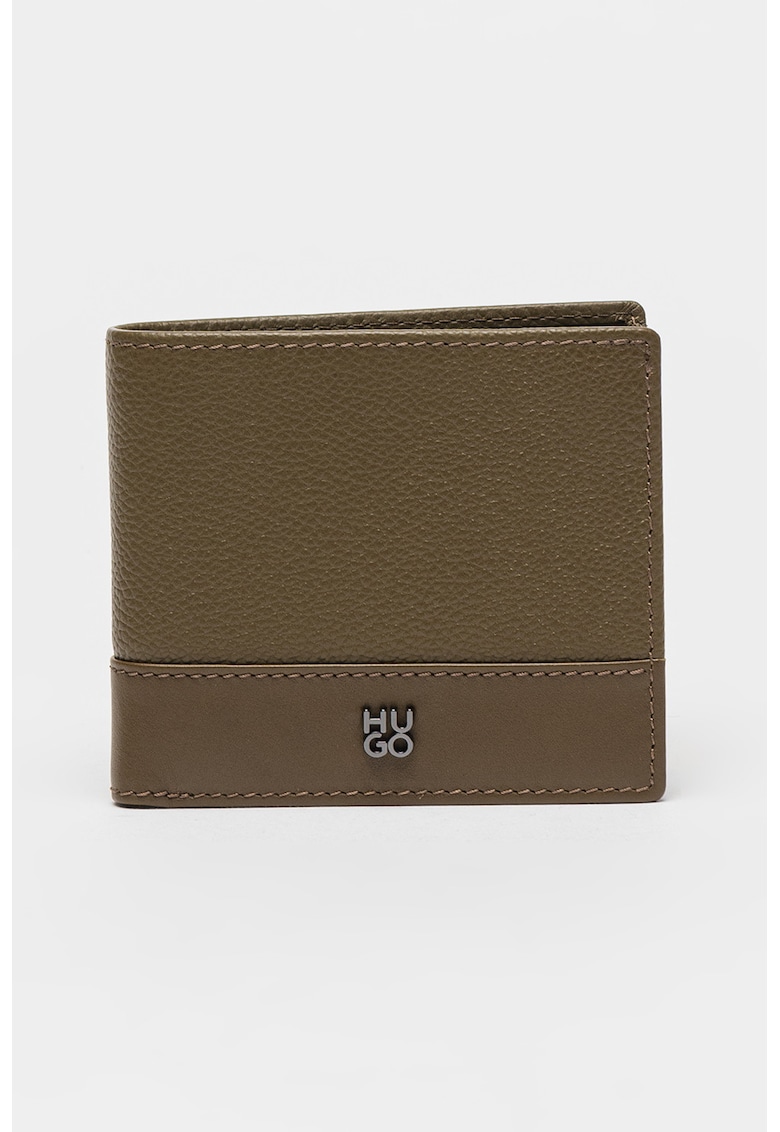 Portofel pliabil de piele