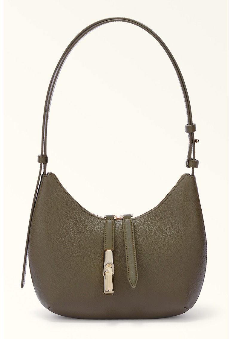 Geanta din piele cu bareta de umar Goccia