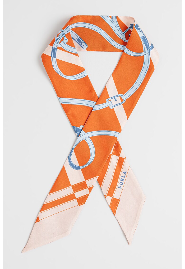 Esarfa din matase cu model