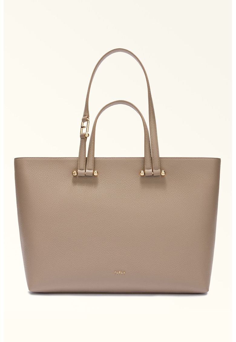 Geanta tote de piele cu doua manere