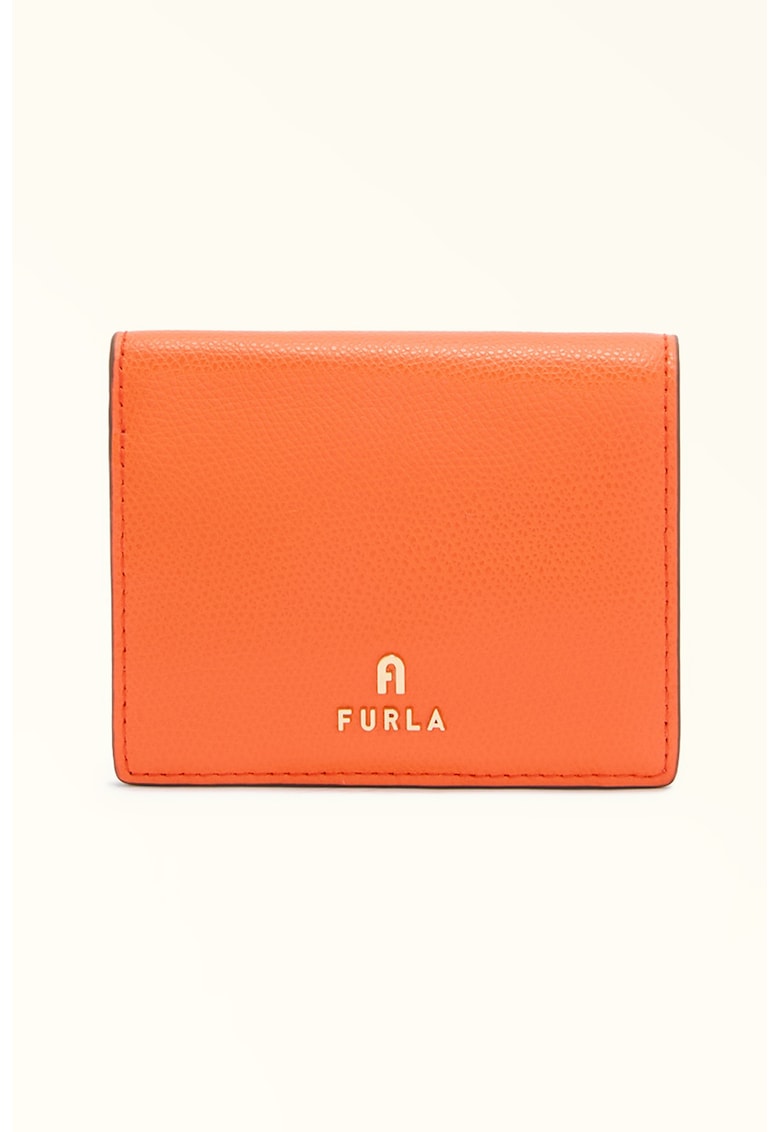 Portofel pliabil din piele Camelia