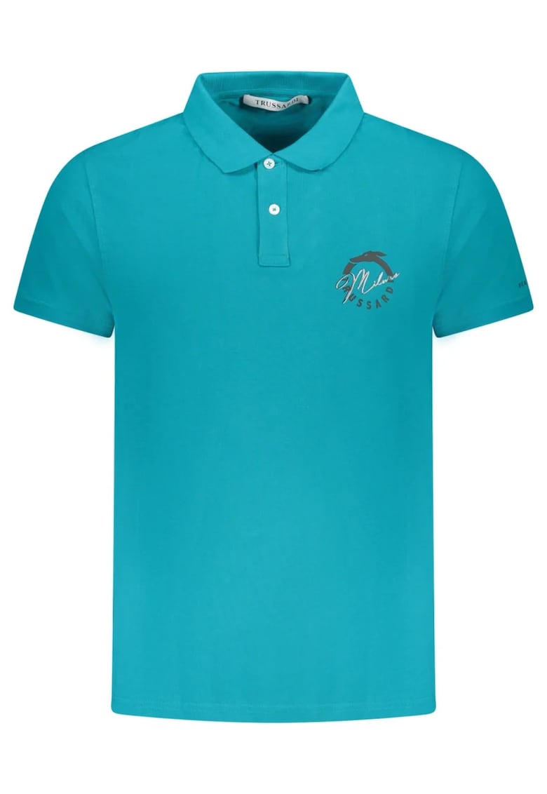 Tricou polo barbati - cu imprimeu grafic - Regular fit