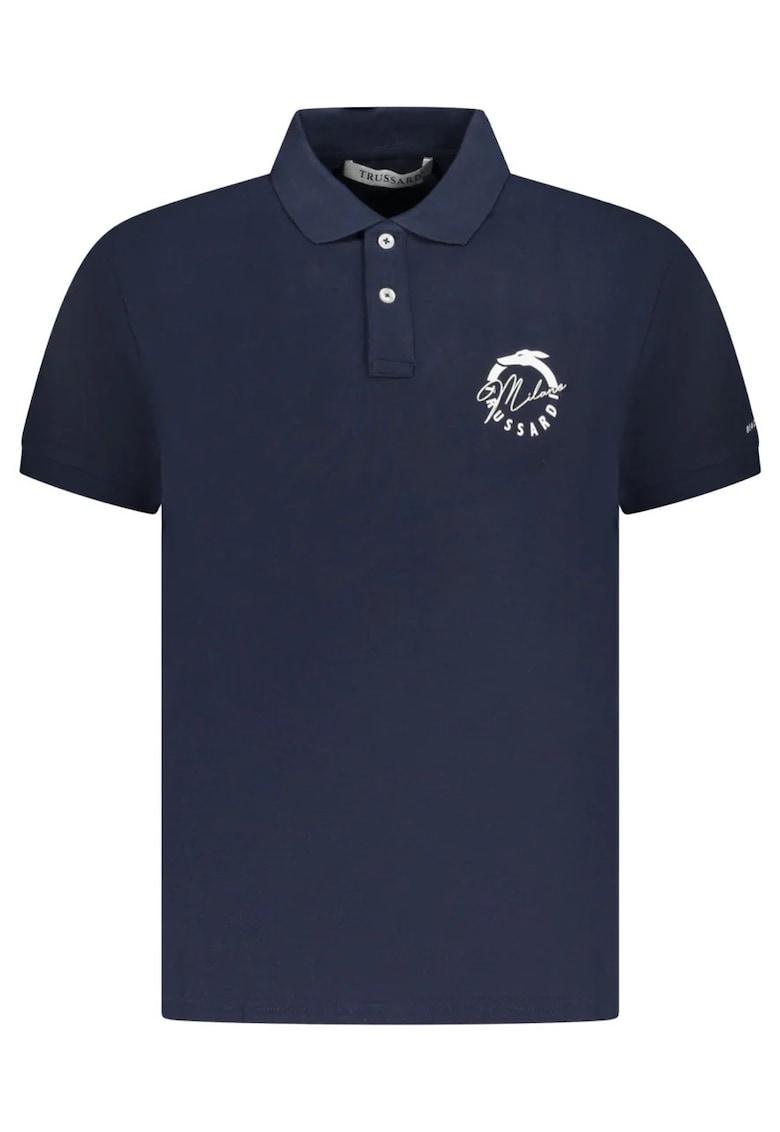 Tricou polo barbati - cu imprimeu grafic - Regular fit
