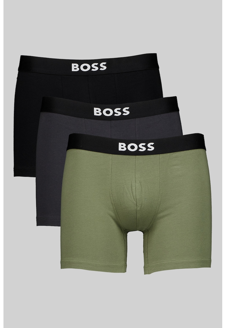 Set de boxeri cu logo One - 3 perechi