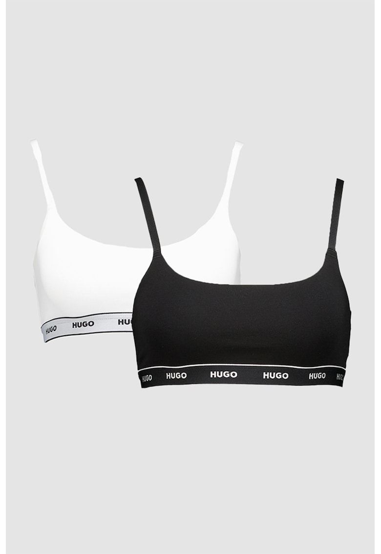 Set de bustiere cu bretele ajustabile - 2 piese