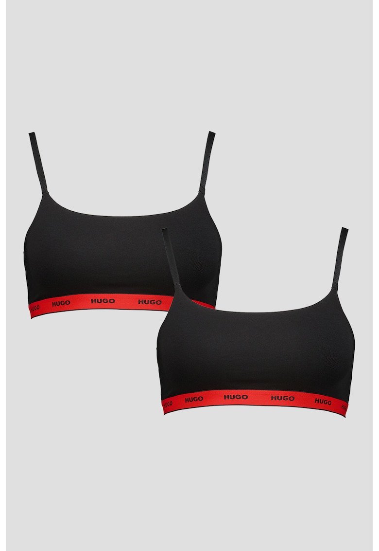 Set de bustiere cu bretele ajustabile - 2 piese