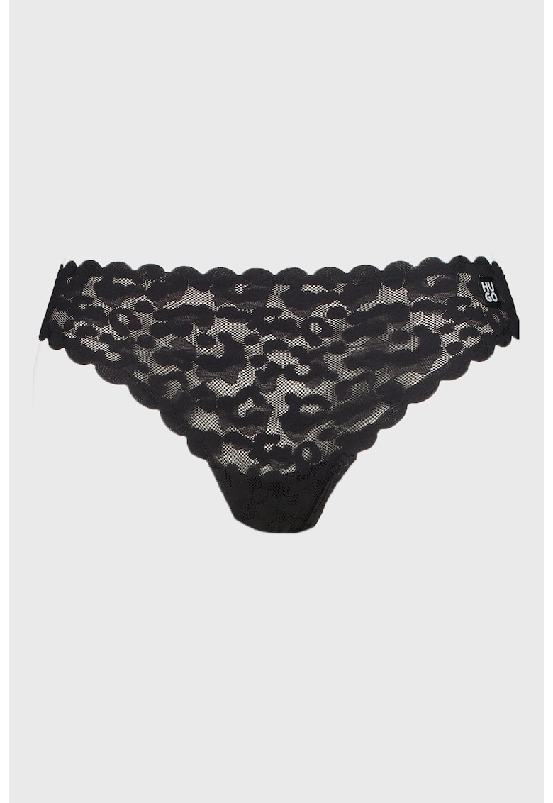 Chiloti de dantela cu margini valurite Chiloti de dantela cu margini valurite