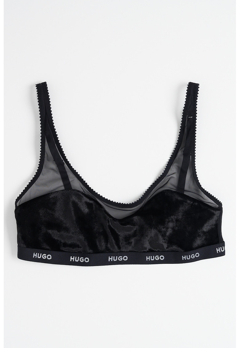 Bustiera cu insertii de plasa