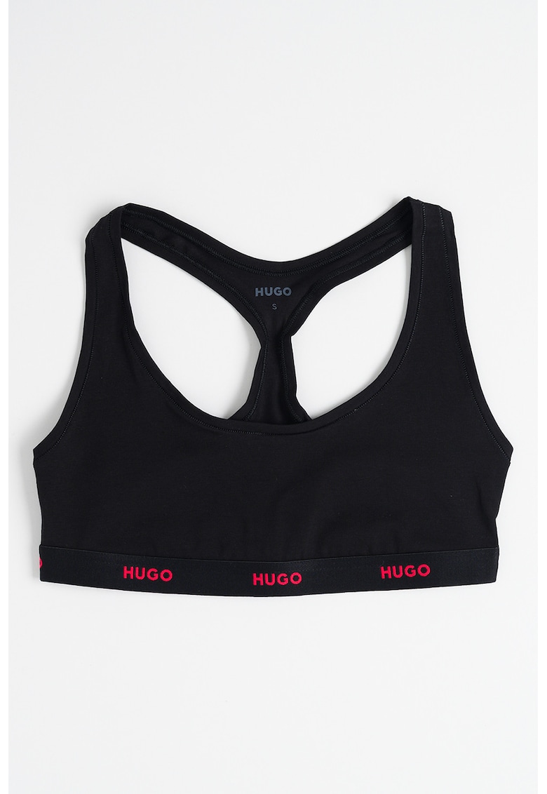 Bustiera cu banda logo