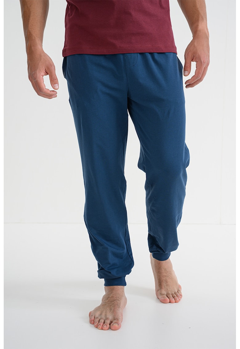 Pantaloni de pijama din amestec de bumbac