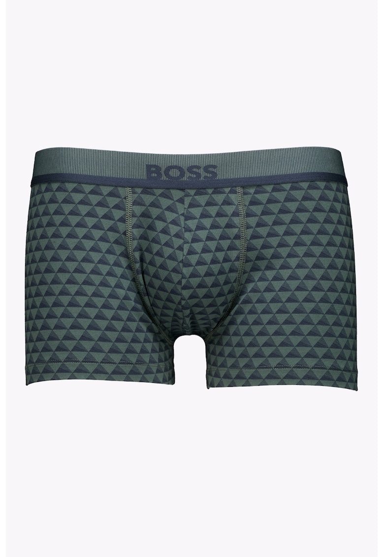 Boxeri cu model si banda logo in talie