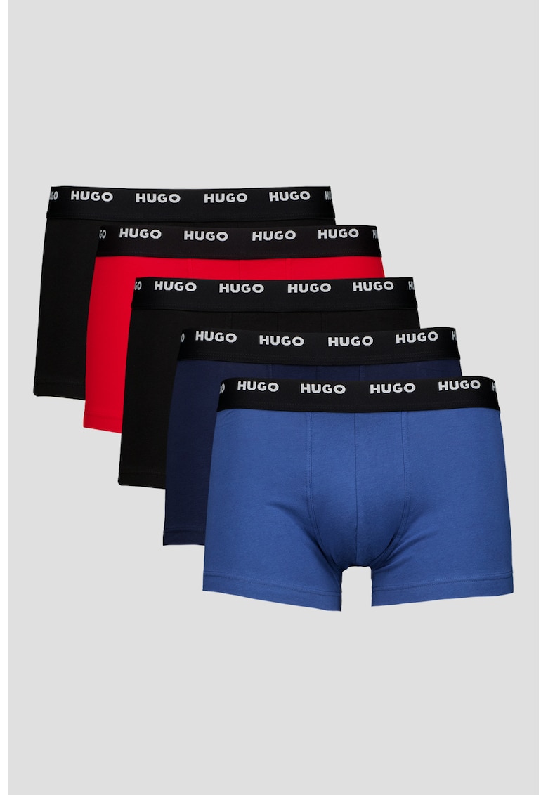 Set de boxeri cu logo- 5 perechi