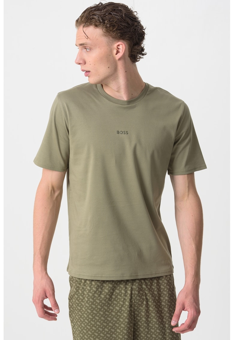 Pijama cu pantaloni scurti de bumbac