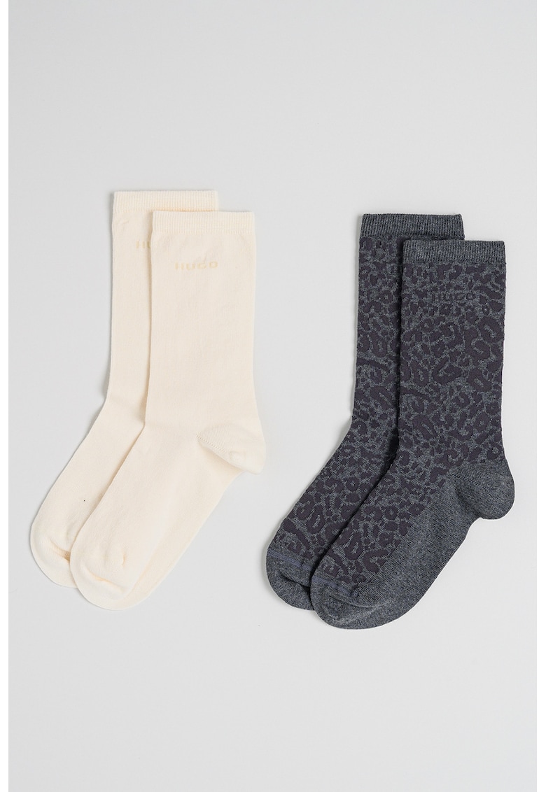 Set de sosete lungi din amestec de bumbac - 2 perechi