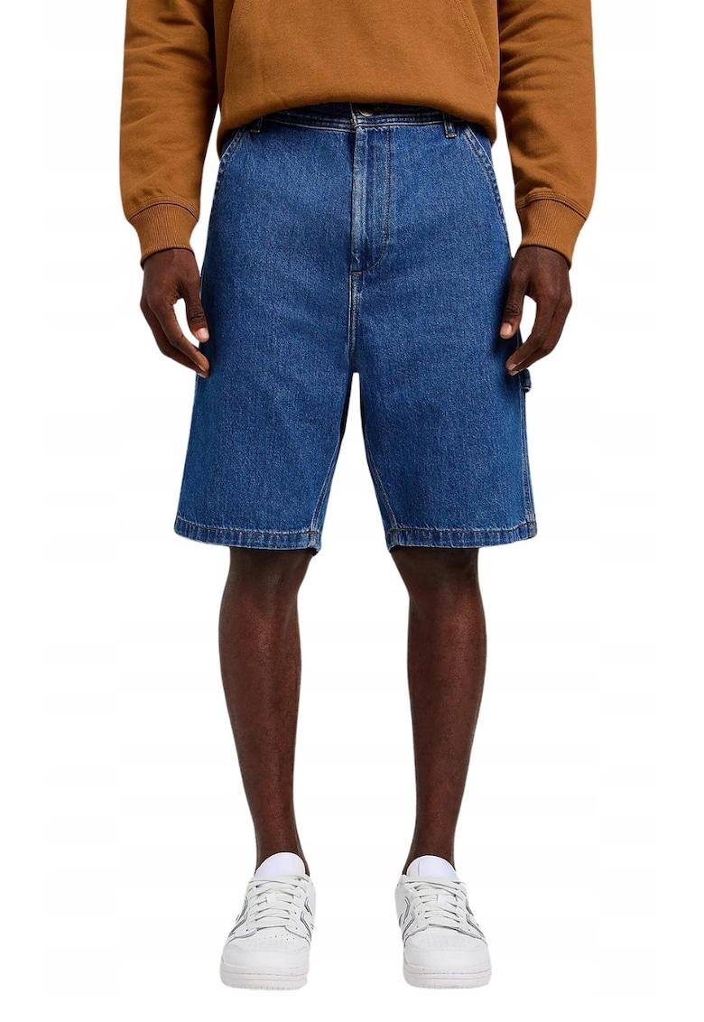 Blugi scurti barbati 1123 49 190 - Bumbac - Albastru